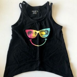 Black Summer Tank Top